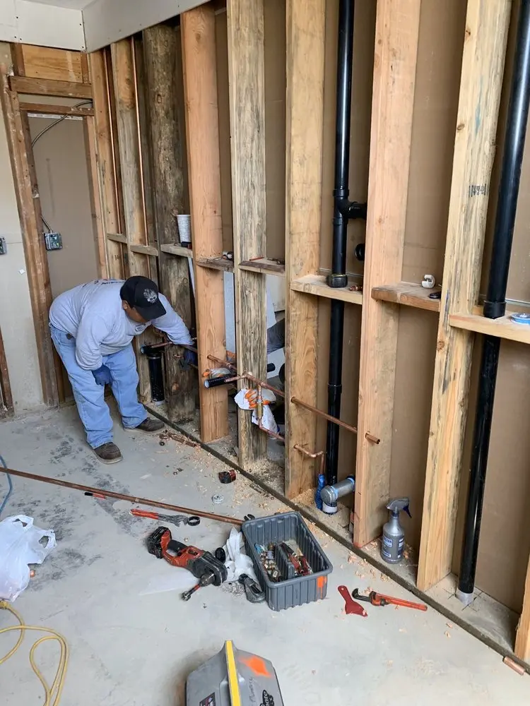 Commercial rough-in plumbing for Commercial Plumbing in Erieville